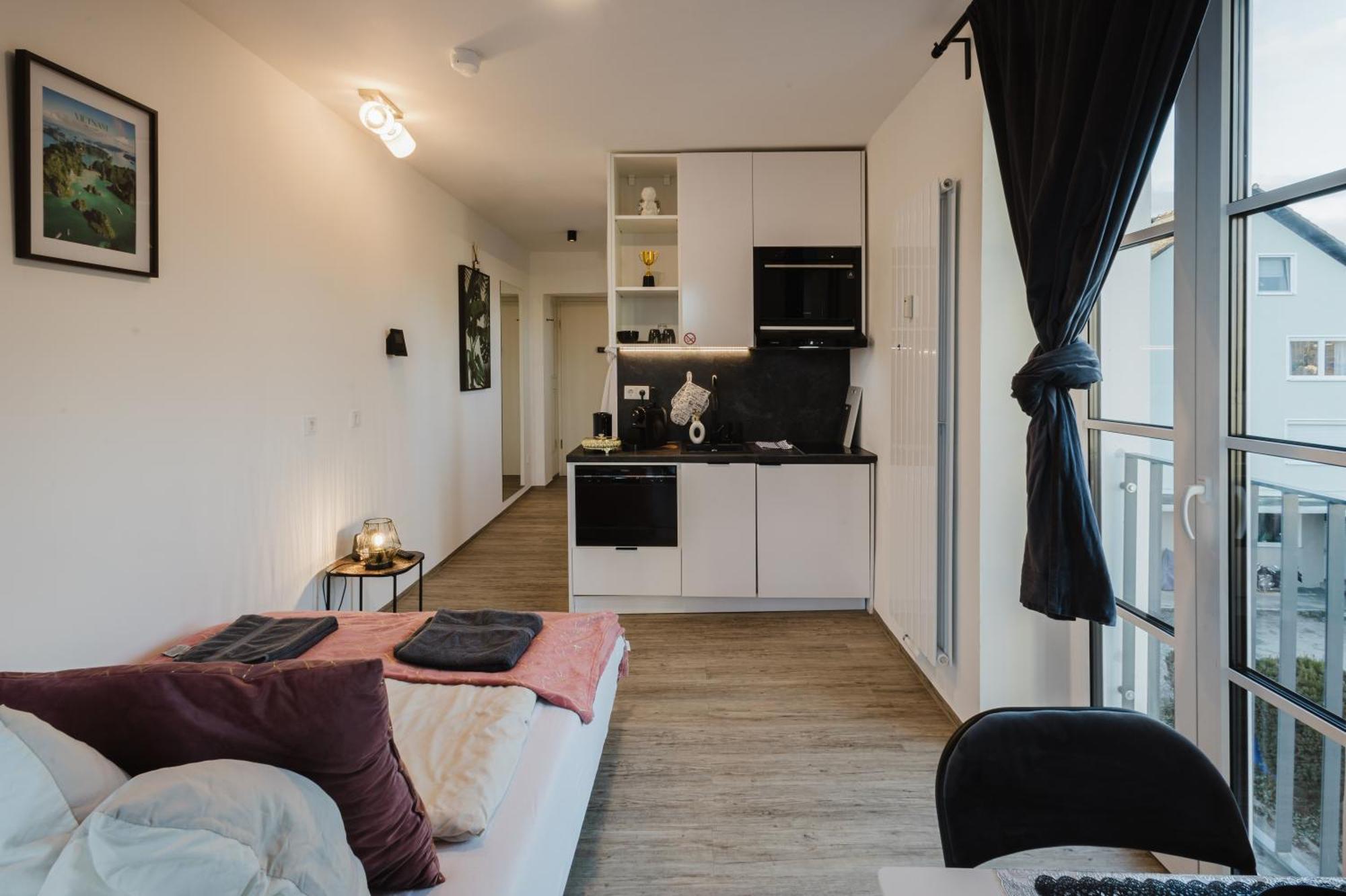 24-7 Living Room Passau - Cozy - Balcony - Kitchen Tiefenbach  Exterior photo